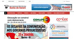 Desktop Screenshot of baraodeitarare.org.br